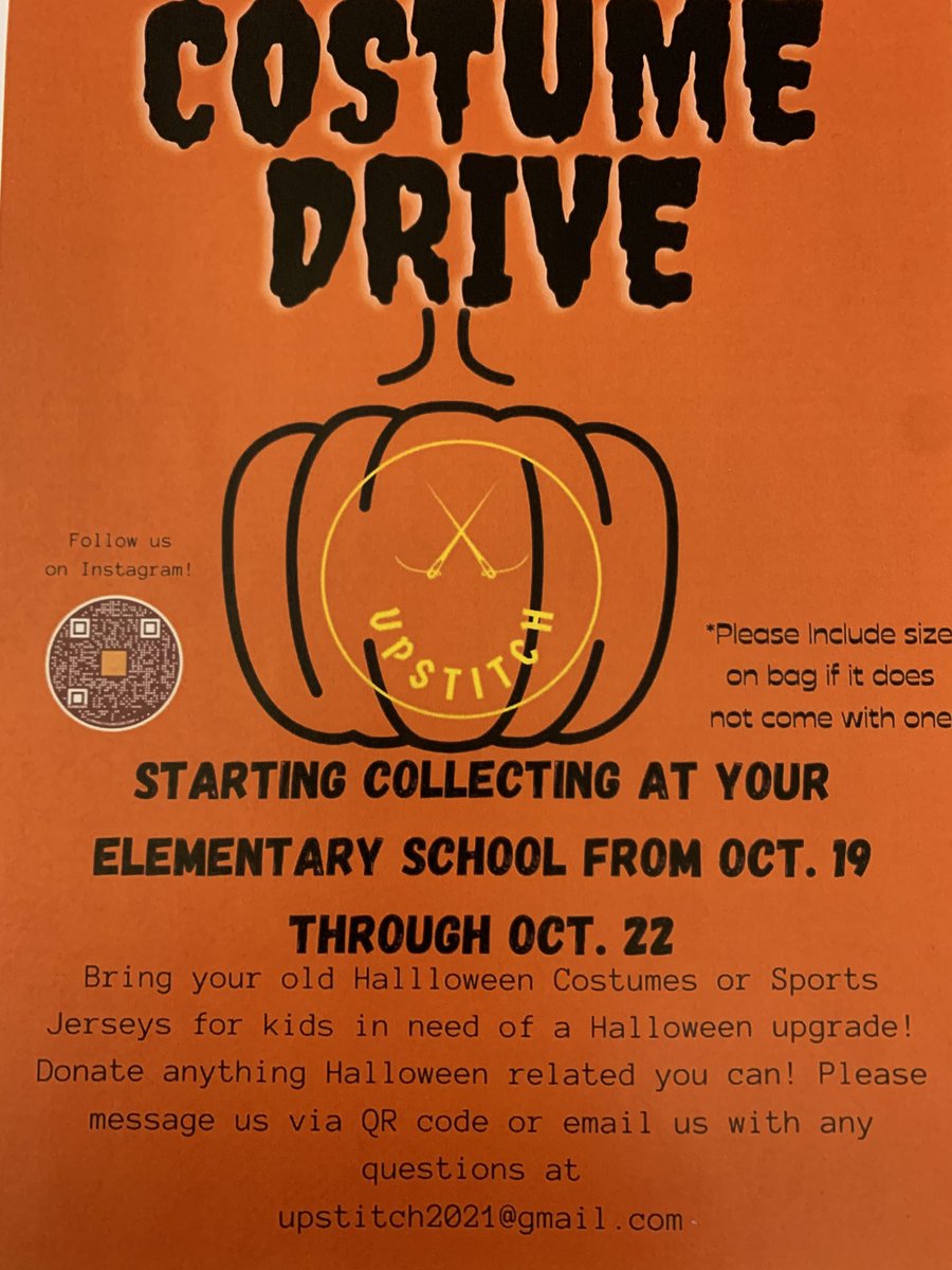 beverlydeca's tweet photo. Bring any gently used kids costumes or sports gear to any of the following schools this week: BHS, Or any Elementary! Next wk there will be a free costume giveaway! Info to follow ⁦@Beverly_High⁩ ⁦⁦@beverly_schools⁩ https://t.co/rP91otyvZK