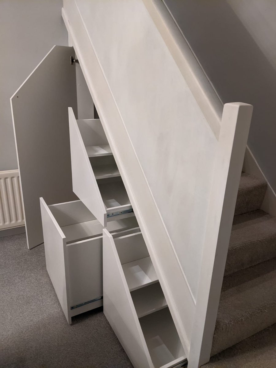 StairsStorage's tweet photo. https://t.co/oD8i5grAkA
push to open #shoedrawers / #storagedrawers with coat cupboard were installed / fitted in #hedgeend #southampton #southamptonuk #SouthamptonBusiness #Understairsstorage #storage #stairs #stairsstorage #inspiration #handmade #understairstorage #bespoke https://t.co/cGNCf9ytWY