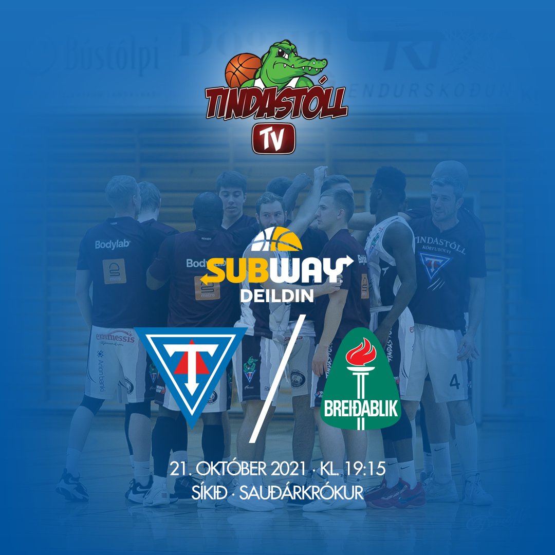 Annað kvöld fer fram leikur Tindastóls og Breiðabliks í Subway deild karla í Síkinu kl. 19:15 og verður leikurinn að sjálfsögðu í þráðbeinni hjá okkur og hefst útsending um kl. 19:00.

Áfram Tindastóll!

#korfubolti #subwaydeildin

tindastolltv.com/beint/