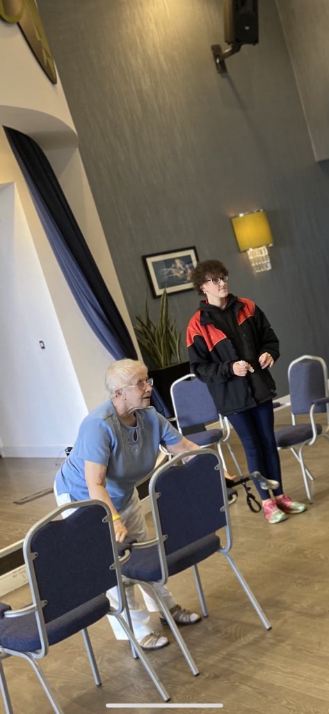 Well done @BKHSKHVIII VI Form Drama Ambassadors Katie, Clemi and Krishan for #volunteering at Earlsdon Park Residential Village today.

Our work was inspired by memorable stories from the residents’ lives. Thanks <a href="/vbasterfield/">Victoria</a> from <a href="/albanytheatre/">Albany Theatre</a> for inviting us! #community