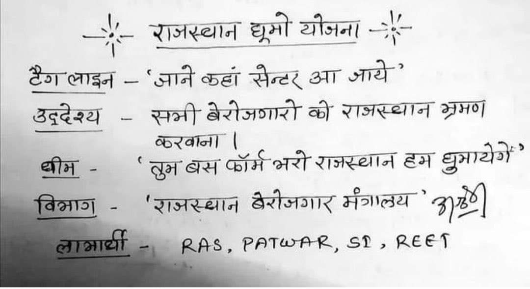 ishwarsinghwada's tweet photo. राजस्थान सरकार.. की एक नई योजना
@otaramjidewasi 
@Madrassan_Pinky https://t.co/nIOVVa9TNh