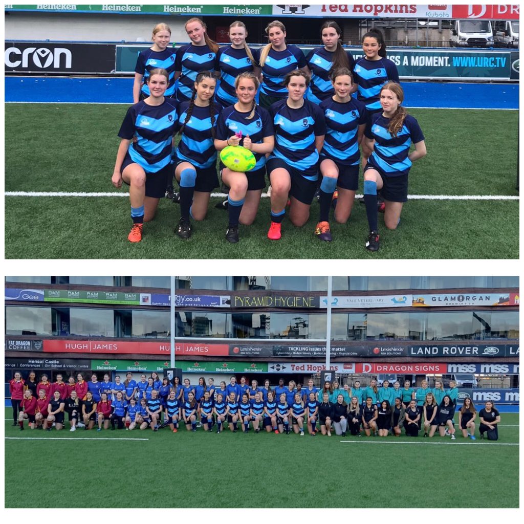 Diwrnod wych i’n ferched rygbi bl10&amp;11 heddiw. Hyfryd gweld nhw’n cael cyfle i ddangos eu sgiliau yn erbyn ysgolion eraill y sir. Ennill 5/5 gêm wrth sgorio 23cais ac yn ildio ond 2. #merchedgtaf