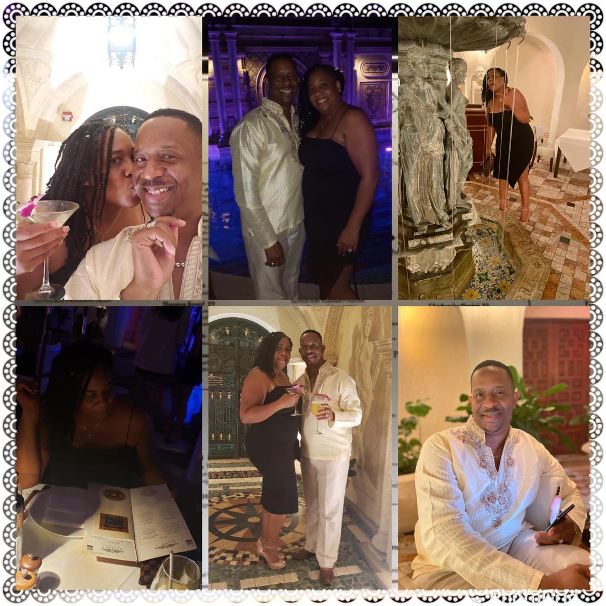 BishopChantilou's tweet image. It was a great week celebrating the birthday of my diamond girl “Kesha”. She was treated to dinner at three different Restaurants but the one that topped the list was Gianni’s former Versace Mansion in Miami. The delicacies are captured in this post. #VisionNation #wehappy