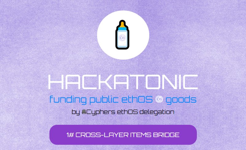 EthereansClub's tweet photo. You can go to the following URL if you wish to find out more about @maxxflyer Hackatonic initiative as part of his @ethereansOS Delegation: https://t.co/hdZiD2uZxH
#ethereansos #hackatonic #cypherparty #osdelegations #ethereum https://t.co/DQhk30kf7t