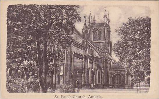 The foundations of the St. Paul Church were laid in (or around 1852) and the Church was consecrated in 1857. 
