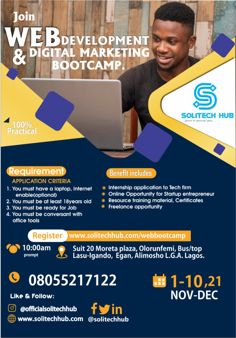 SolitechH's tweet photo. visit: https://t.co/MFMI88FYkV. Training is going to start soon. #digitalmarkering #websites #socialmediamarketing https://t.co/tnFE4CpSfZ