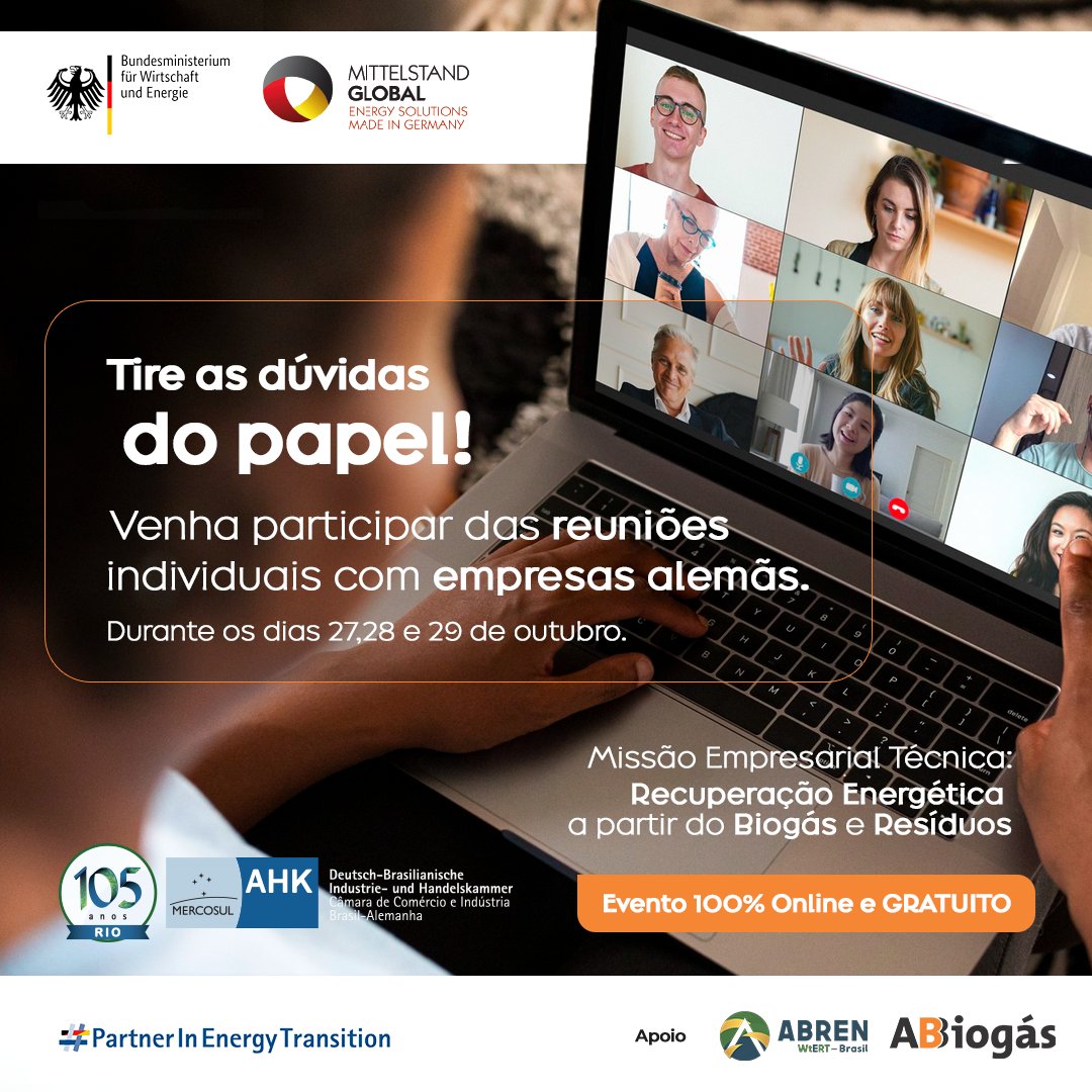 8 empresas  que possuem diversas soluções e tecnologias para serem aplicadas para a recuperação energética a partir do biogás e resíduos, estão em busca de parceiros! Saiba mais: lnkd.in/drPwFdFt

#biogás #recuperacaoenergetica
 #energiasrenováveis