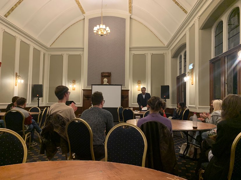 FoysolChoudhury's tweet photo. Delighted to be speaking to @EdLabStudents tonight to talk about Black History Month and my journey in the Labour Party. 

No one in the 21st century should face discrimination just because of who they are. It has to be a fight for all of us. #BlackHistoryMonth https://t.co/fDcjnHWGvW