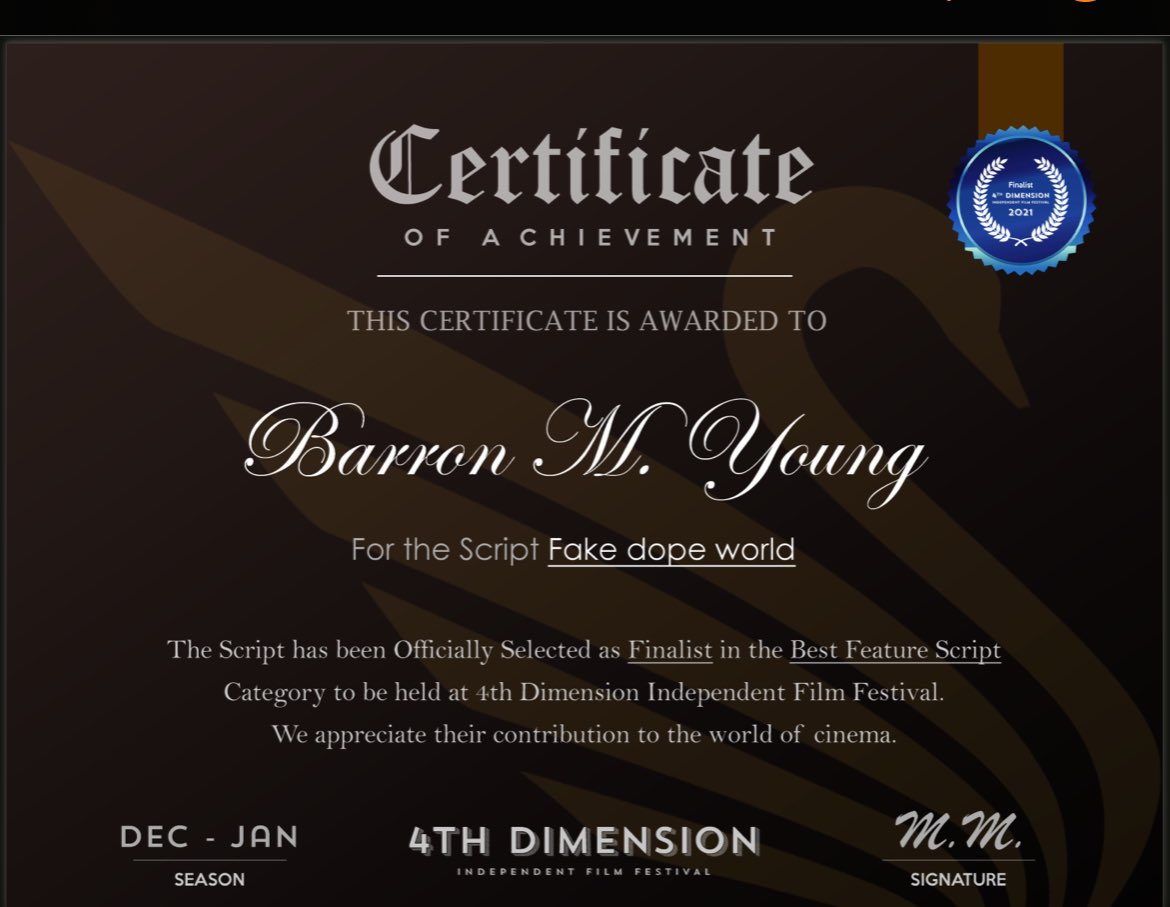 B_M_Barabajagal's tweet photo. @4D_FilmFest You’re too kind. Amazing film festival. Amazing people. #fakedopeworld https://t.co/09srZzZ7zR
