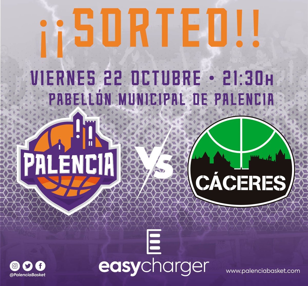 Palencia_Basket's tweet photo. |SORTEO| 📣

¿Quieres acompañarnos en el encuentro de este viernes ante @Caceres_Basket? 🔥🏀

Sorteamos 2 entradas dobles entre todos los que:
✅ Nos sigáis en twitter
🔁 Retuiteeis este tuit.

¡¡Teneis hasta las 21h del jueves para participar!!
¡¡SUERTE!!🍀 https://t.co/yyIL2F5Dsy