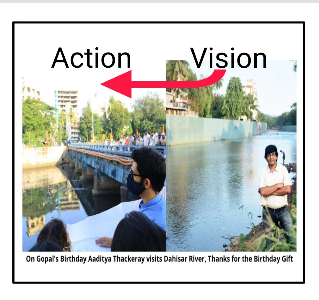 MumbaiMarch's tweet photo. @AUThackeray @sheetalmhatre1 @mybmc @KishoriPednekar @PotnisVilas @mayor_mumbai Vision ➡️ Action
#MumbaiMarch #RiverMarch https://t.co/BKy2HhmrEO