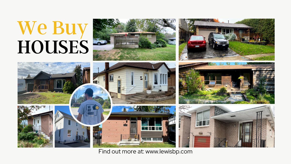 LewisBrothersP1's tweet photo. Did you know that we buy houses in Simcoe County, Durham and York Region? Leave us 👍 if you’ve seen one of our yard signs in your neighbourhood!
#webuyhomes #lewisbrothers #privatesale #helpinghomeowners #cashbuyers #anycondition #sellmyhomefast https://t.co/3VlzPLMatx