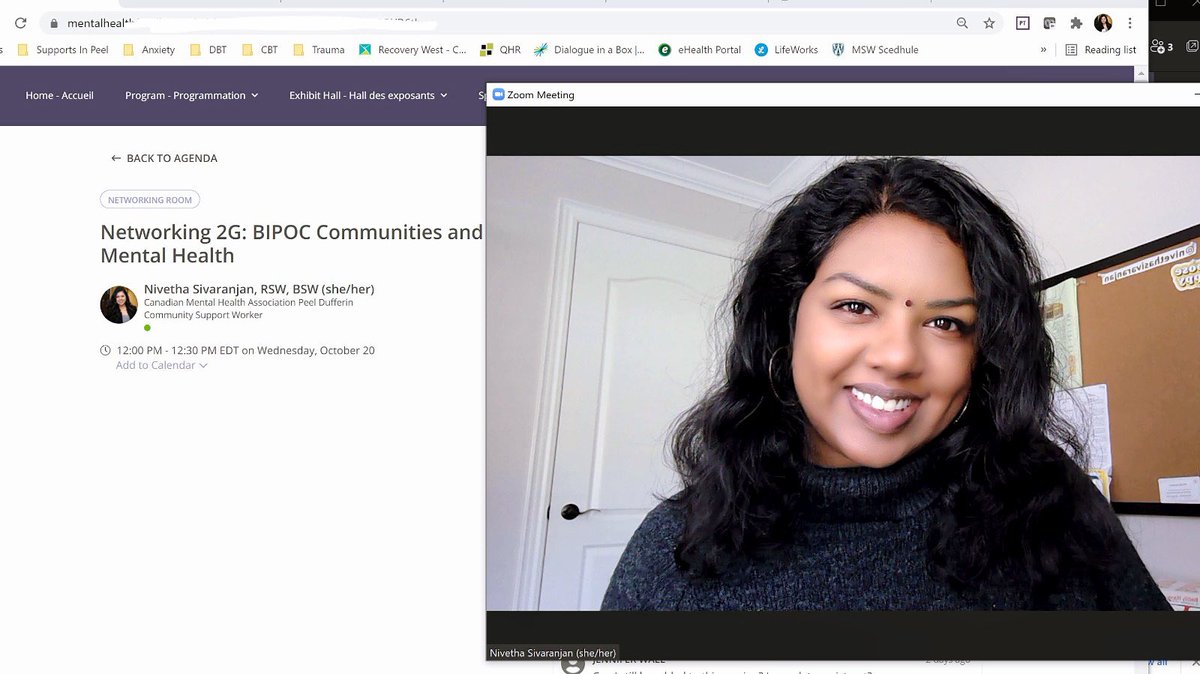 nivethasivaran's tweet photo. Grateful for the opportunity to host a session during @cmhanational #deconstructingnormal national conference! It aimed to provide an space for folks to engage &amp; reflect about MH &amp; BIPOC Communities. Also am honored to be able to provide support to fellow colleagues across 🇨🇦. https://t.co/ow3imyf5lC