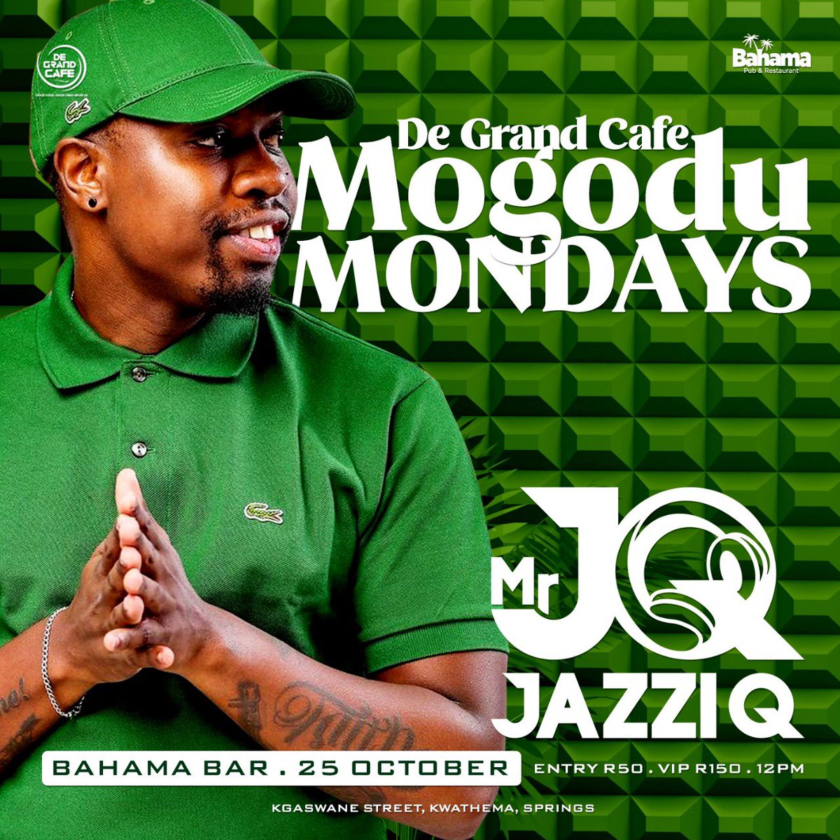 _DeGrandCafe's tweet photo. OPERATION W/ ABUTHI WADI OPERATIONS @MrJazziQ 

YOU KNOW THE DRILL YOU KNOW THE VIBES🔥

COVID COMPLAINT 😷 

#MogoduMondays
#GOODFOODGOODVIBESNEVERLIE https://t.co/uNUgyRFbEn