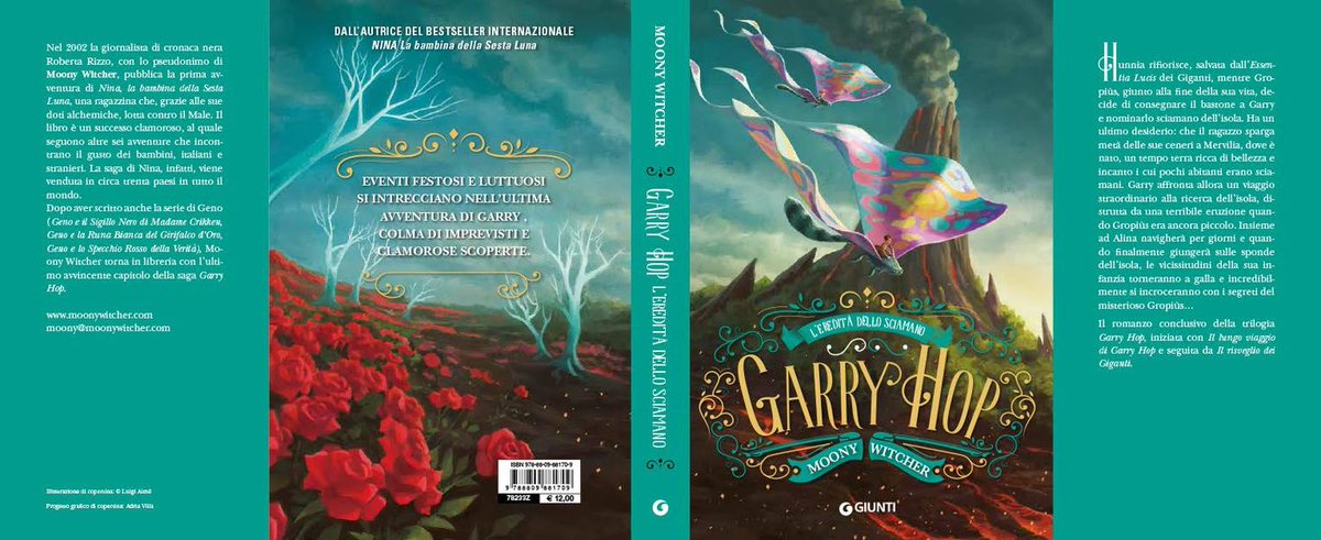 Moony_Witcher's tweet photo. Da oggi in libreria!
“L’eredità dello sciamano” terzo e ultimo volume della serie di Garry Hop - Moony Witcher - Giunti Editore - la storia si apre con un segreto svelato dallo sciamano Bandeo Gropiùs. Un mistero che porterà Garry verso una terra sconosciuta: Mervilia! https://t.co/nHInRjIhzi