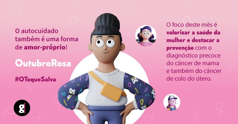 GentropCorp's tweet photo. O toque salva! ! #OutubroRosa

Nós acreditamos que o autocuidado também é uma forma de amor-próprio!  ❤️

Outubro é o mês escolhido internacionalmente para ser o período dedicado para falarmos sobre o Câncer de mama e também sobre o câncer de colo de útero. https://t.co/3slGPDwoS1