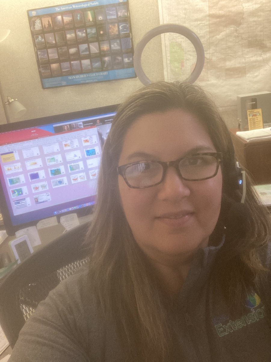 SDSUclimate's tweet image. Webinar #2! Annual pesticide training for public health, those who control mosquitoes and West Nile Virus in SD. I will talk about climate this season, outlook for winter and spring, and weather tools for effective pesticide application #scicomm #DayOfScience #ScienceAThon