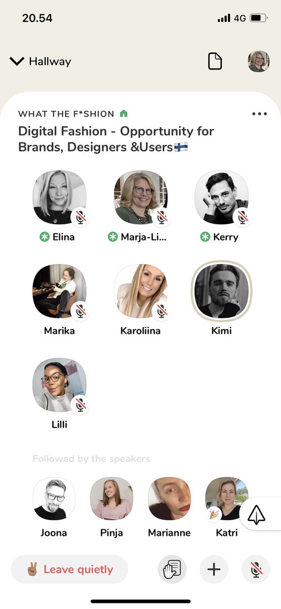 Oli todella antoisa keskustelu. Kiitos <a href="/k3rrymurphy/">kerrymurphy.eth</a> @mamoumarika <a href="/LilliKeh/">Lilli Keh</a> ja kaikki muut. Ping <a href="/TuaHuomo/">Tua Huomo</a>. Kerry ja hänen ideansa olisi kyllä hieno lisä Digi meets fashion -projektiin!