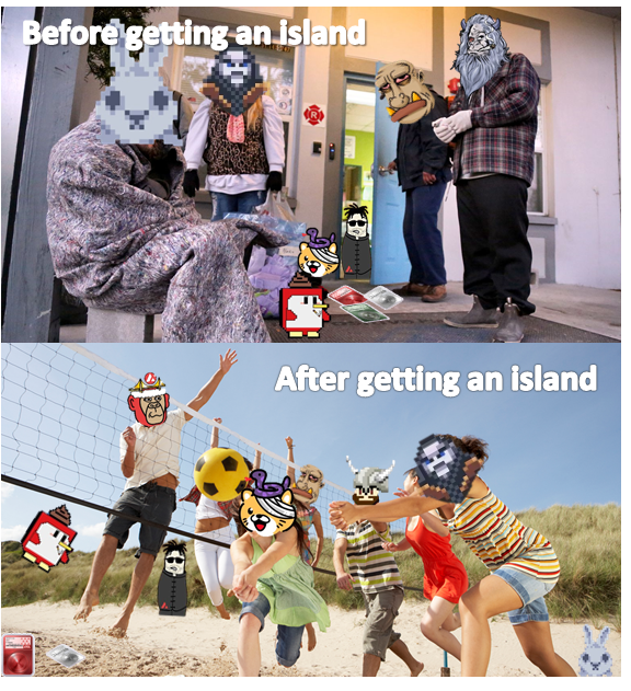 Islands Of AVAX 🏝🔺️| stake your islands today! tweet media