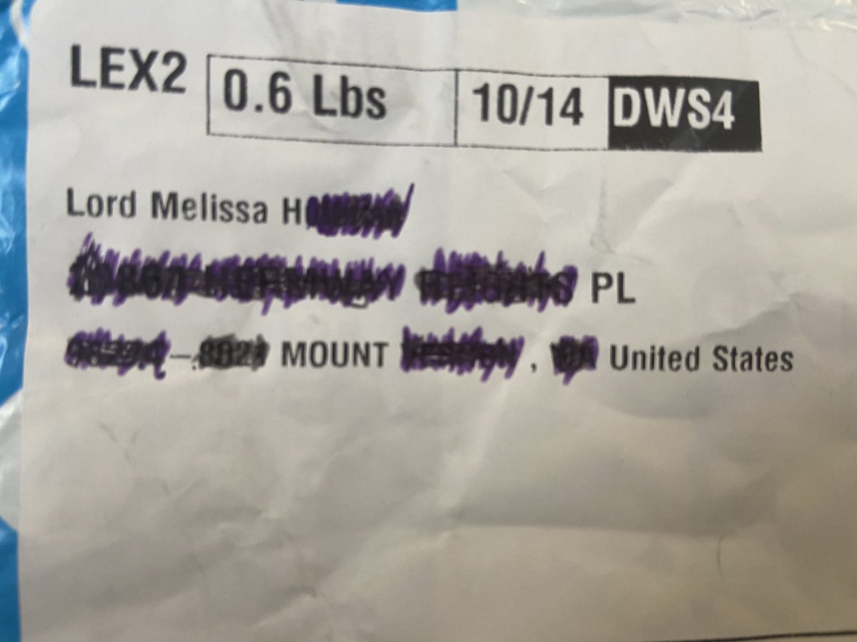 Spockzillla's tweet photo. @RiviasHunter I have many to thank for my title. 
Which, again, is Lord Melissa. Not Lady Melissa. 
(That’s a piece of mail. All you need to know is I’m a Lord that lives on a mountain.) https://t.co/2qjsS1KuxK