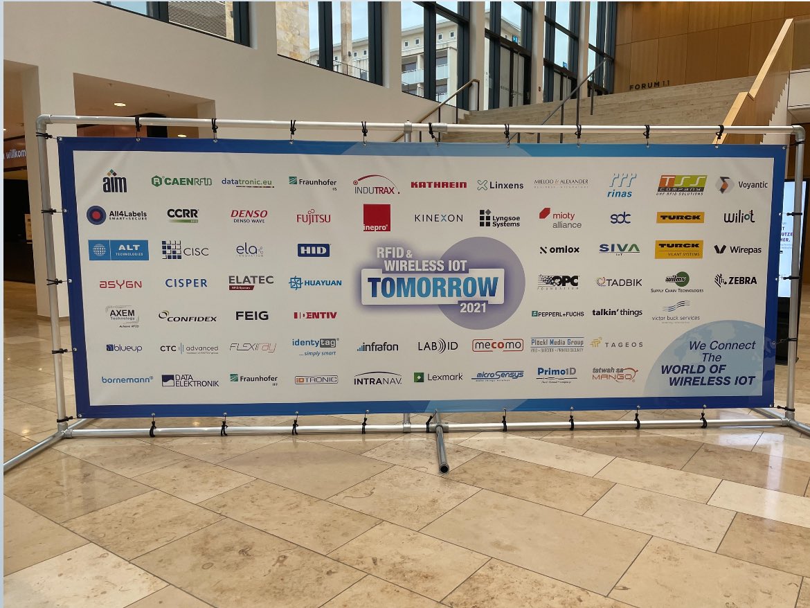 InBCS_Spain's tweet photo. We are in Germany ready to connect at #WIOTTomorrow21! As a solutions provider we have to be up to date on connectivity, RFID and IoT. https://t.co/xMqsAVmxkF