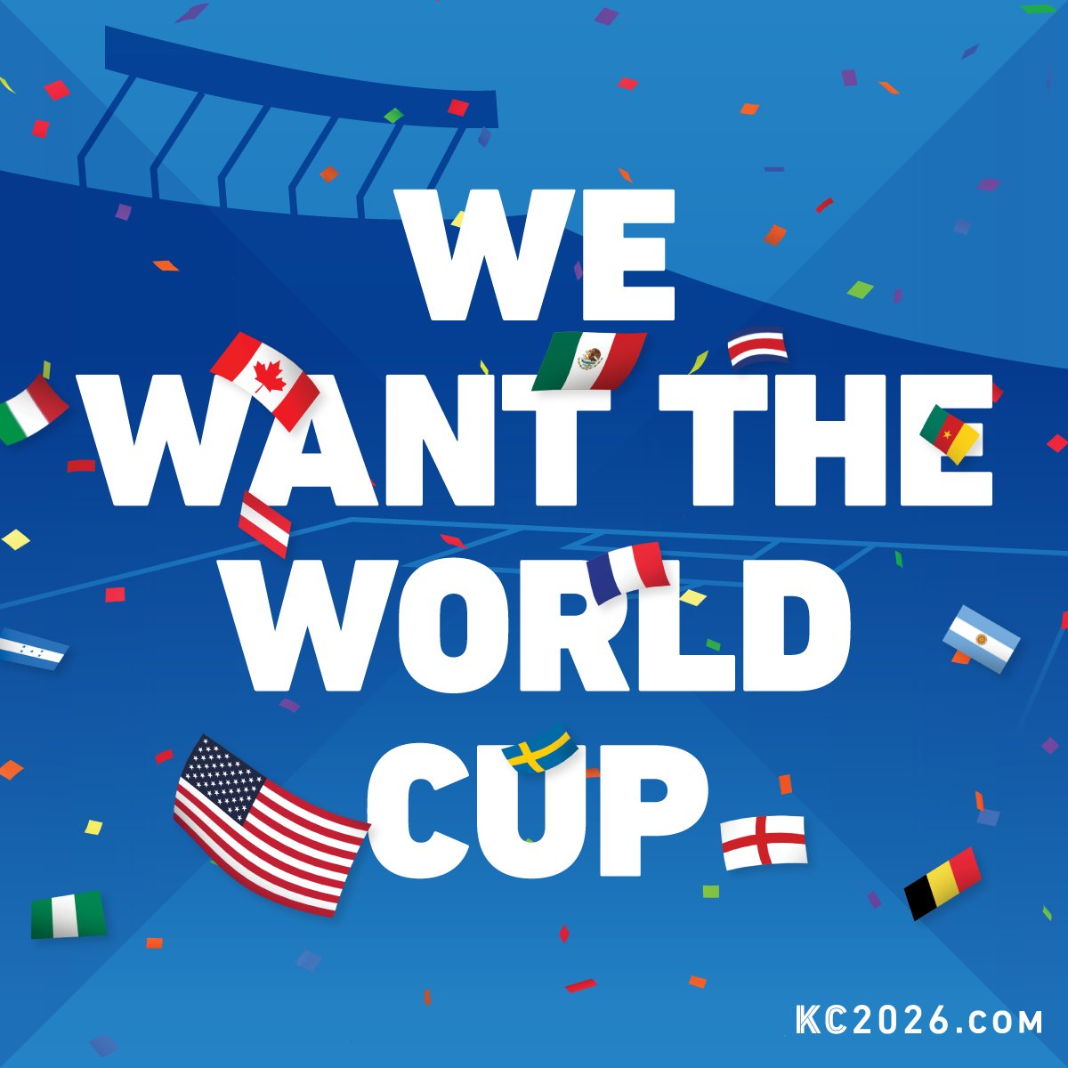 SportingKC's tweet image. The World’s game belongs in the heart of it all. 

The World's game belongs in Kansas City. 

@KC2026WorldCup | #KC2026