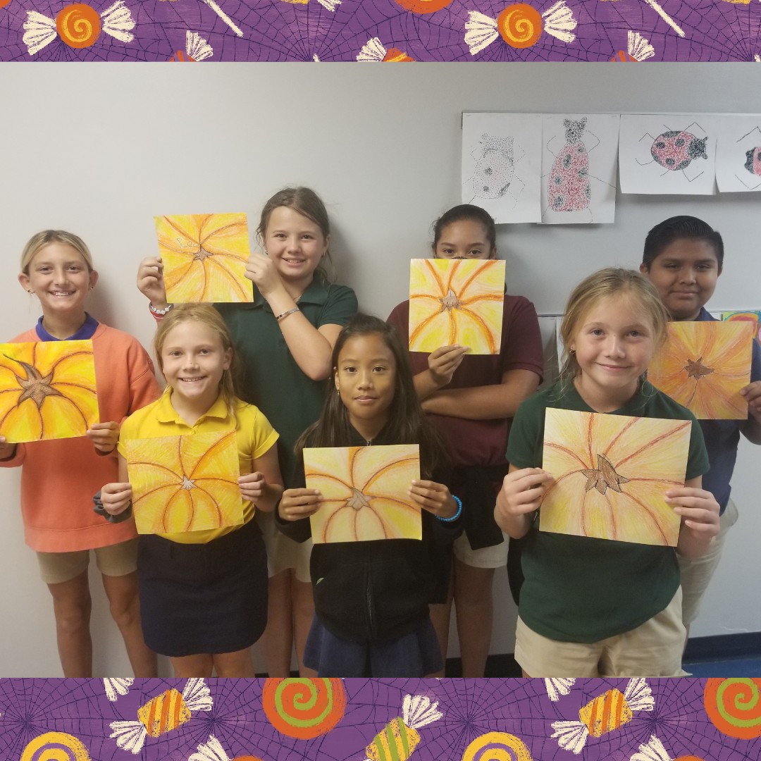 These students made amazing pumpkins in <a href="/MissMacyTBE/">Miss Macy</a> class <a href="/TommieBarfield/">Tommie Barfield</a>