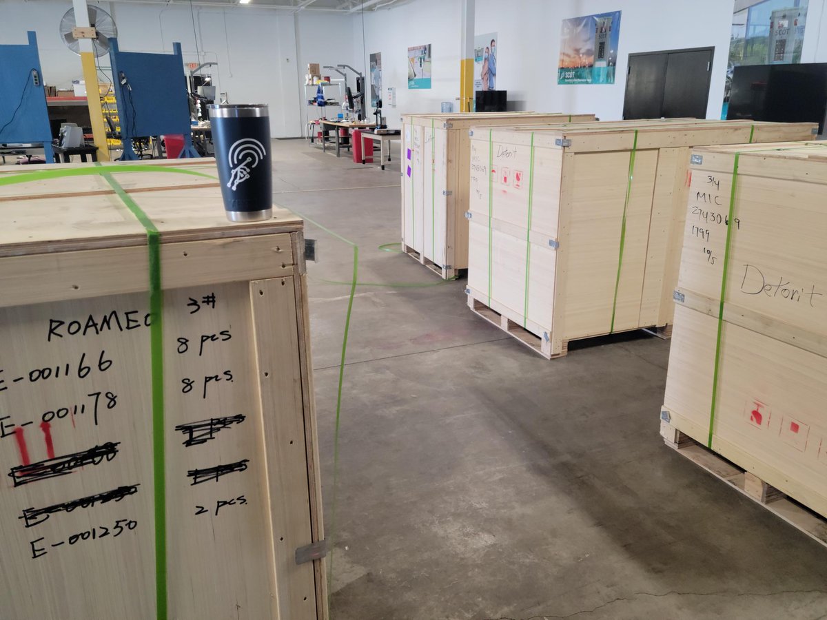 SteveReinharz's tweet photo. $AITX Ahhhhhhhh glorious ROAMEO2.0 shells have finally arrived! Let's get building!!! https://t.co/XBOFZUCZ5i