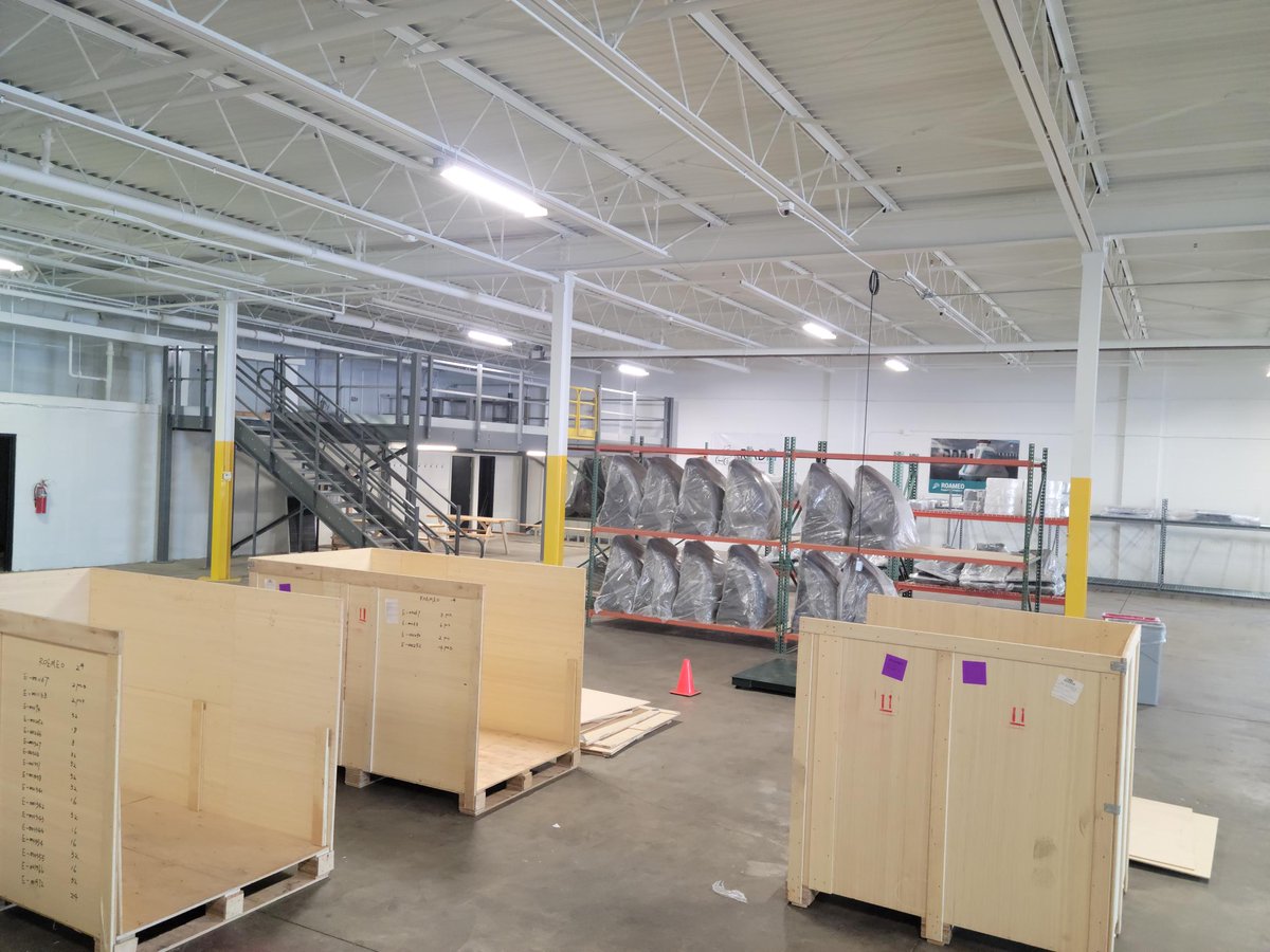 SteveReinharz's tweet photo. $AITX Ahhhhhhhh glorious ROAMEO2.0 shells have finally arrived! Let's get building!!! https://t.co/XBOFZUCZ5i
