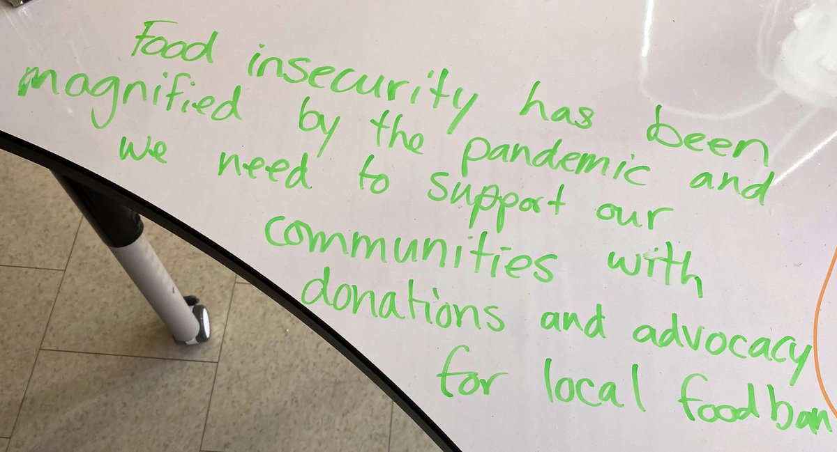 Using our new grow towers to examine possible solutions for food insecurity