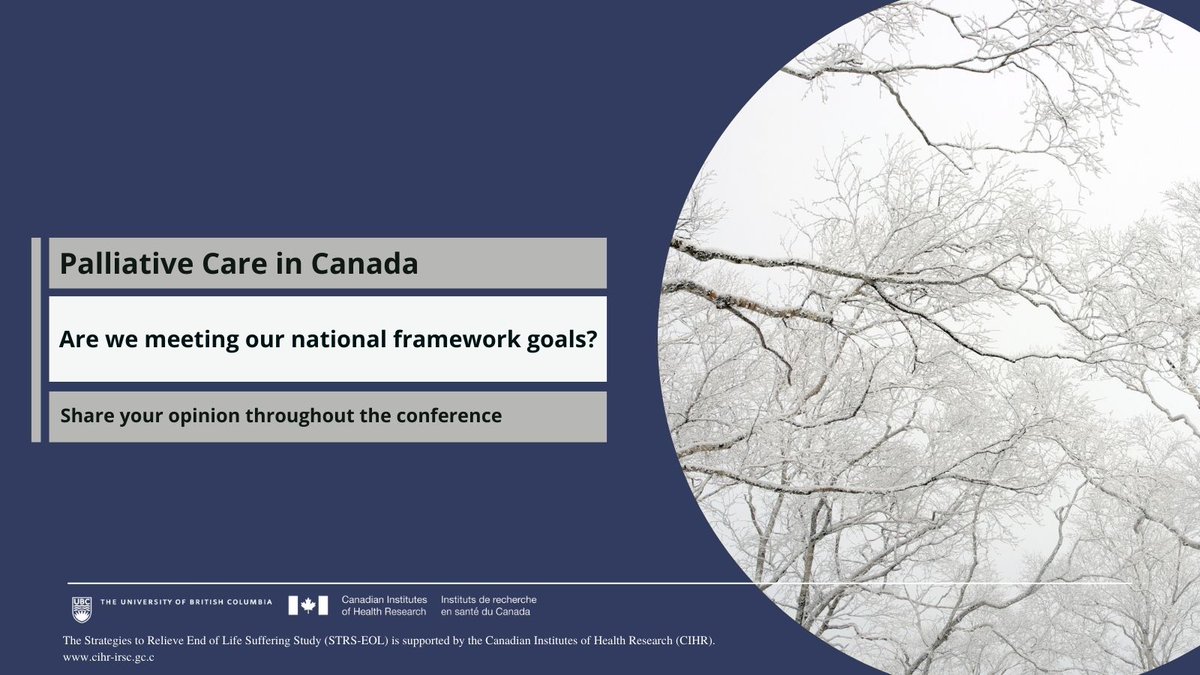 CanadianHPCAssn's tweet photo. Lend your voice about palliative care in Canada. Click the survey link to find more about this study.
https://t.co/tp8zMauL2F
#Hospice #PalliativeCare #HPC #EOLCare #STRSEOL #CanadianHospice #CHPCA #NationalFramework #CHPCC2021 https://t.co/HZ7NxGuyy5