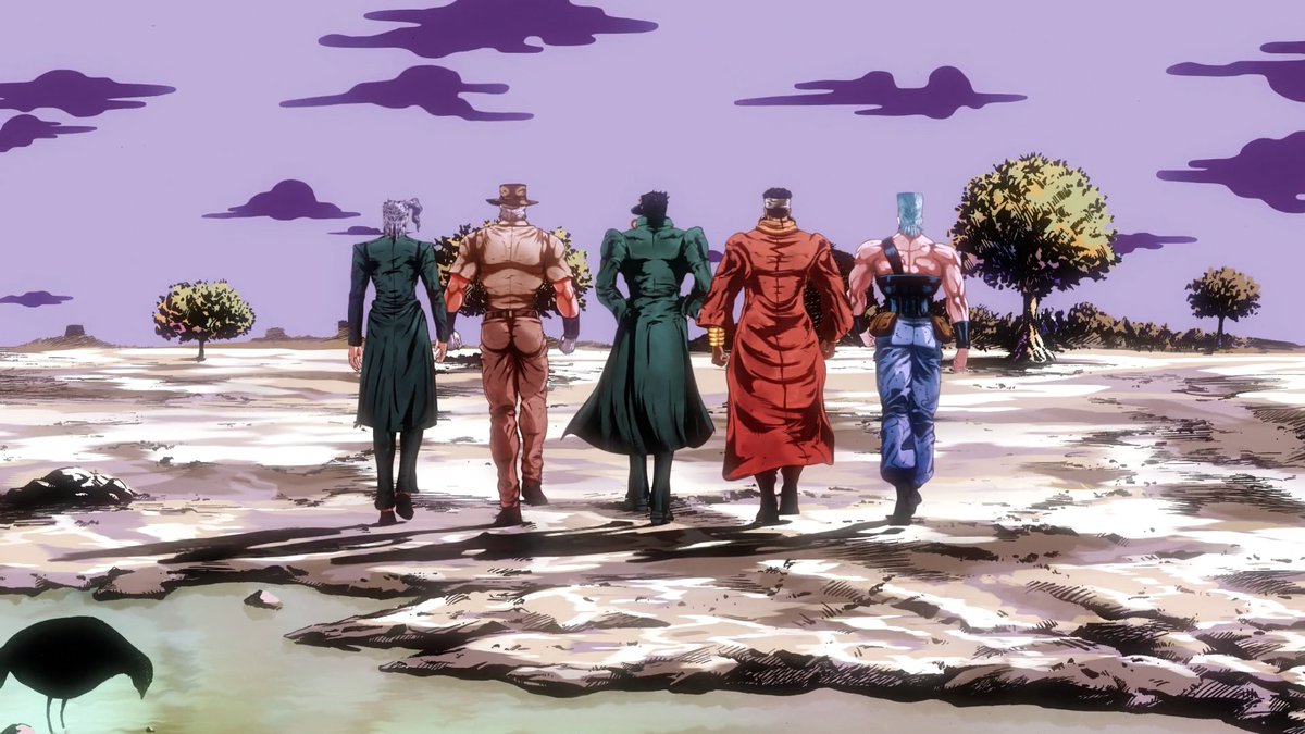 STAND PROUD

Callback to: Stardust Crusaders Chapter 28 