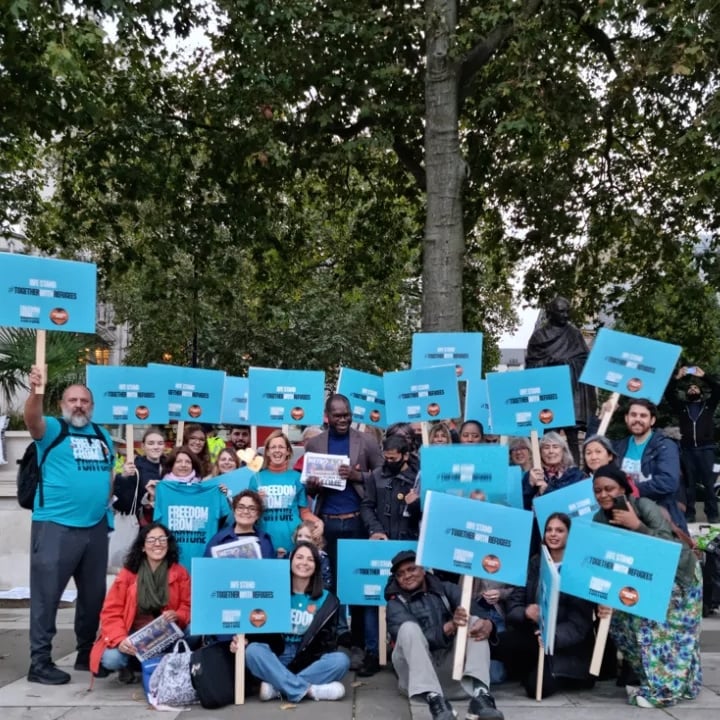 FreefromTorture's tweet photo. Freedom from hate.

Freedom from cruelty.

Freedom from Torture.

#TogetherWithRefugees https://t.co/wj70mqEXcg