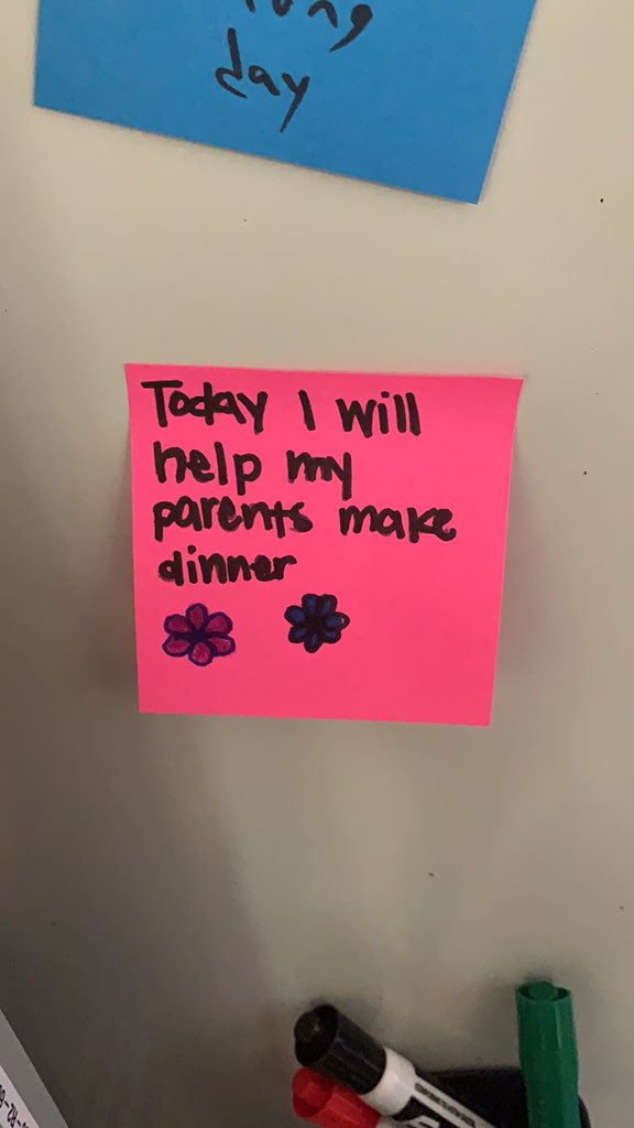 WHSMsHoof's tweet photo. All of the nice things my students plan on doing today!! #elliesday #havefun #alwayslove https://t.co/W8unGbRFEF