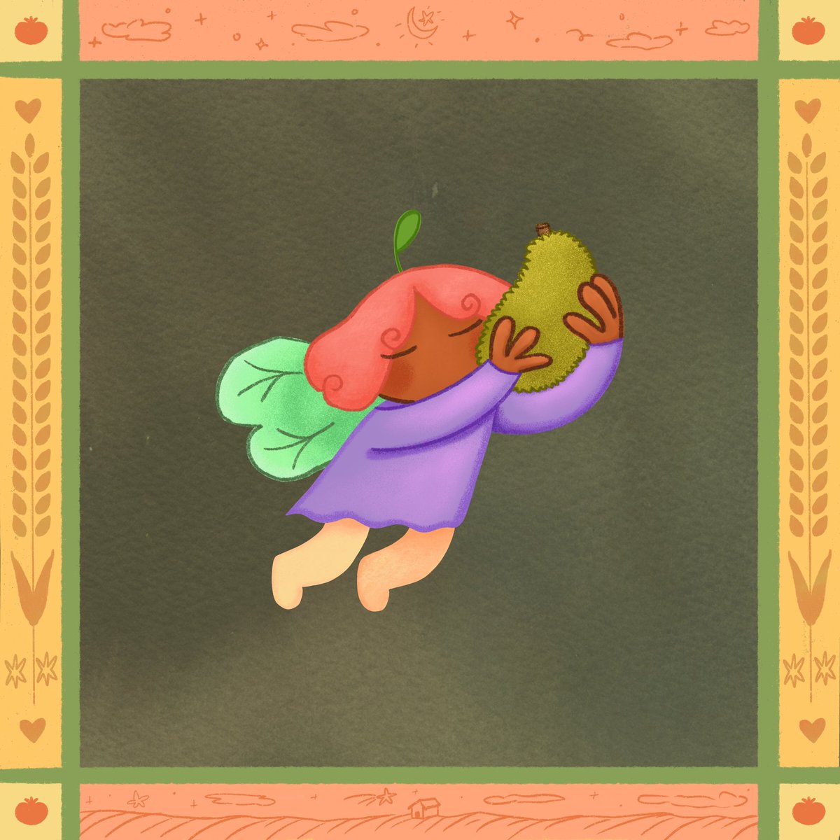 sadiabhui's tweet photo. 🌾 The Harvest Faeries 🌾 they saved my crops! 🥲🧡✨ https://t.co/7nWztmDfOI