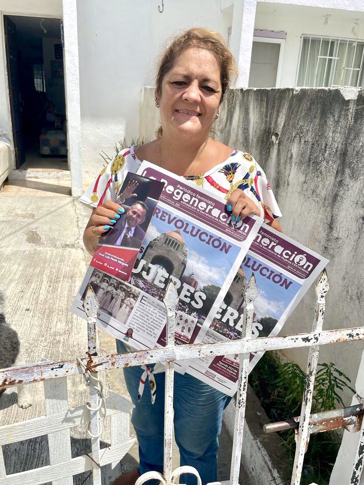 MildredAvilaVer's tweet photo. 🙌🏻 Paso a paso, seguimos caminando e informando en #Cancún sobre lo realizado por el senador @DrJLPech en este Tercer año de actividades legislativas.
#la4Tavanza https://t.co/yDa0mlFXD9