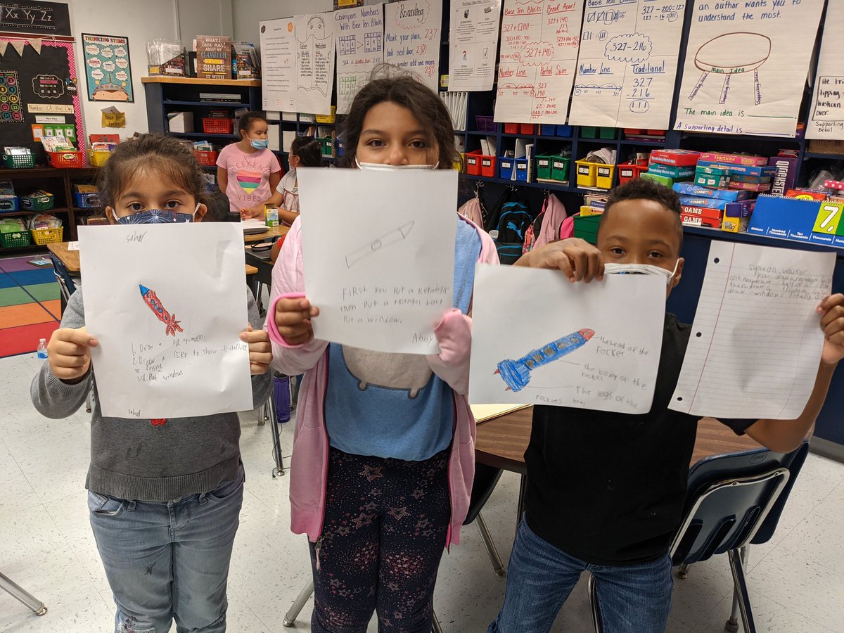 AmandaMcCurdy26's tweet photo. Third grade rocket writing!!
#nationalwritingday 
#enterpriserockets 
#writingrocks https://t.co/xFHbbJz9Xw