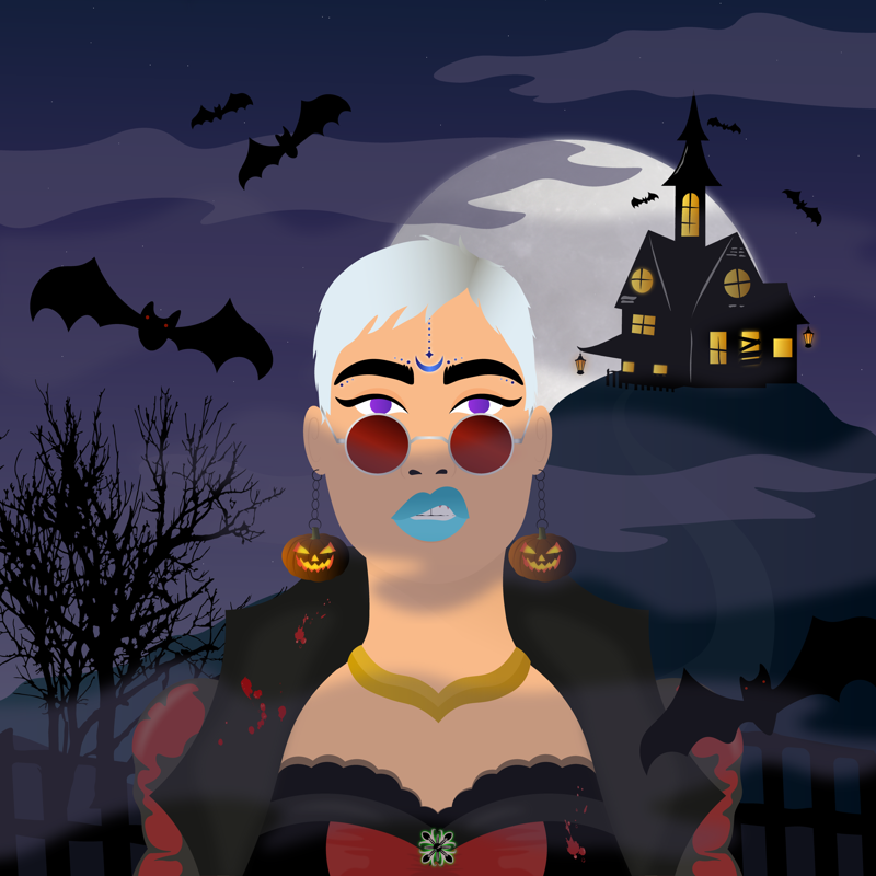 Smootzz_'s tweet photo. Happy Halloween!! 🎃🎃 #HallWoWeen @worldofwomennft https://t.co/jZi3Q3yH2r