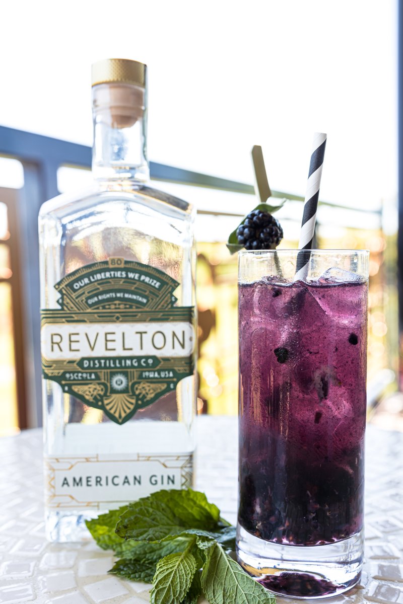 ReveltonDC's tweet photo. Hello Revels! Have you had a chance to taste our American Gin? Revelton’s award-winning gin is the star of our signature cocktail, the Blackberry Bramble. Want to make this beauty at home? Christi will show you how it's done later this week! https://t.co/DcIjaDLnKx