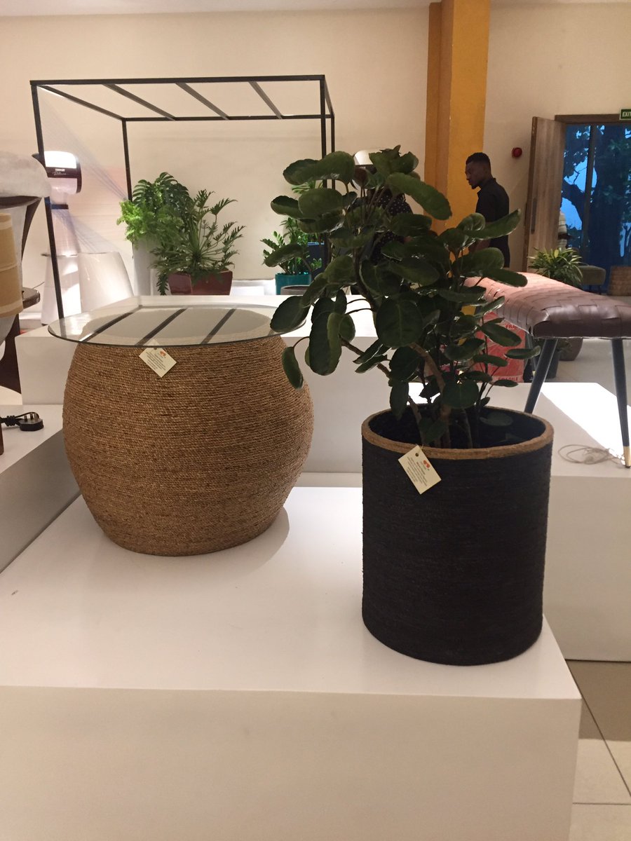 mitimeth_'s tweet image. We are all set on the stage at “Eko Design” 🙌🏾🙌🏾🙌🏾. Super thankful to @EbonylifePlace and iDesign by Tola Akerele for the opportunity to showcase woven wonders by @mitimeth_ . 💯 handmade. 

#ekodesign #design #planter #interiorstyling #furniture #accents #madeinNigeria #Africa
