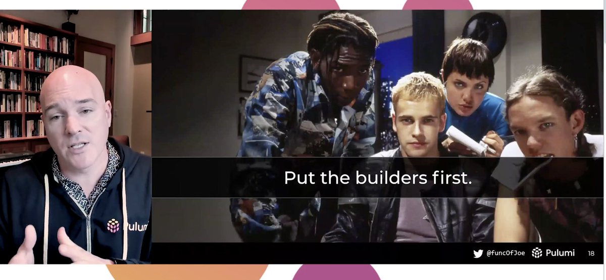 _ediri's tweet image. Put the builders first, mid day session with @funcOfJoe during the #CloudEngineeringSummit