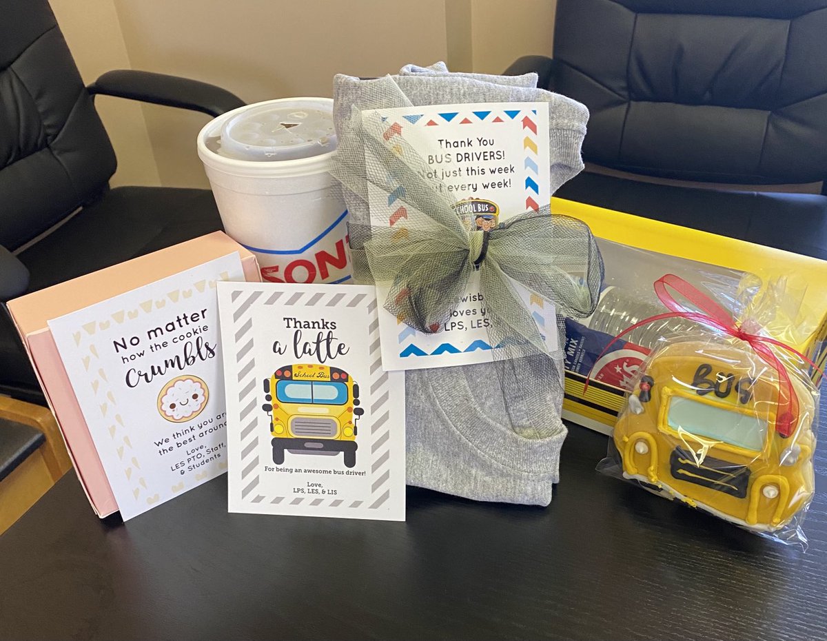 Thanks to the kind PTO from LIS, LPS and LES for showing their appreciation to our office staff. #teamdcs