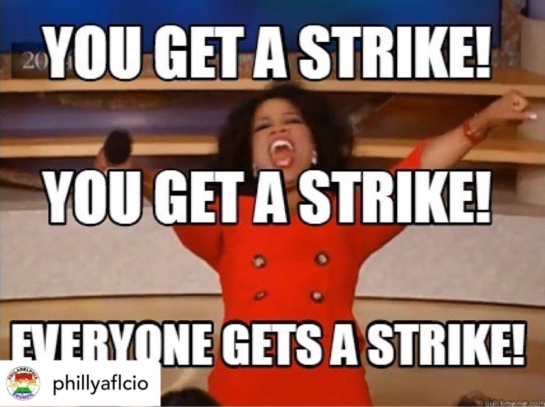 PHLafscmeDC47's tweet image. Happy #Striketober ya’ll!! 💪✊🎃👻🍬🍫

Solidarity forever and ever.

Repost: @PhillyAFLCIO 

#philly #philadelphia #union @afscme @cwuafscme @pma_union @PMWU397  #workers #united #community #strike #october #work #power #solidarity #together #dignity #respect