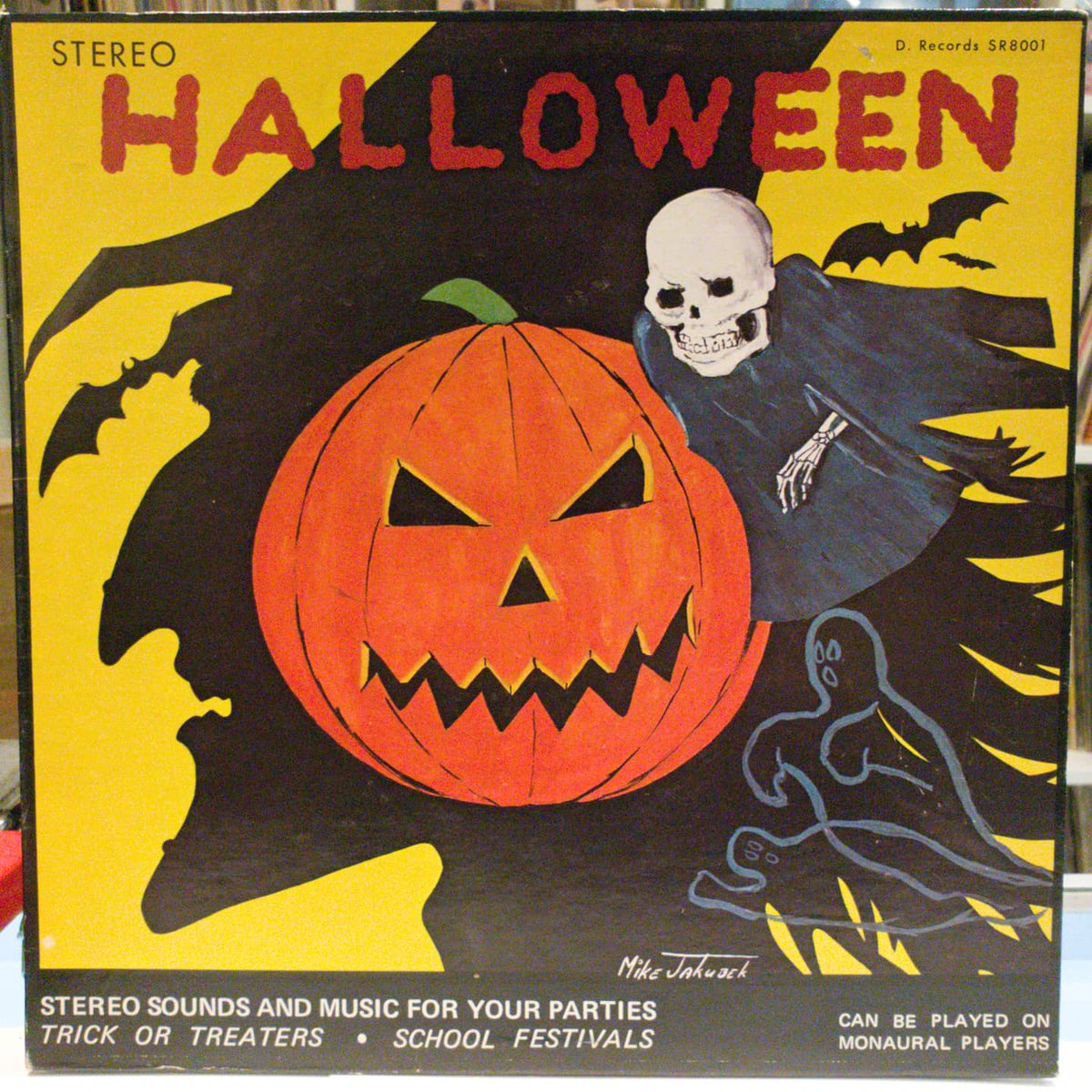 spincoffeevinyl's tweet photo. Unknown Artist – Halloween
Sound Effects, Unknown Year (60s?)
Art by Mike Jakubek
.
.
.
#halloweenvinyl #halloweenmusic #halloweenrecords #vinyloftheday #albumoftheday #recordoftheday #vinylrecords #vinylcommunity #vinyl https://t.co/Usu2yX5KrK