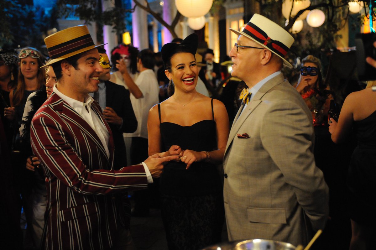 BravoTopChef's tweet photo. Total #SquadGhouls. 👻 Remember when Lea Michele threw a Halloween costume party during #TopChef New Orleans? What are you dressing up as this year? https://t.co/bYMenrLBkL