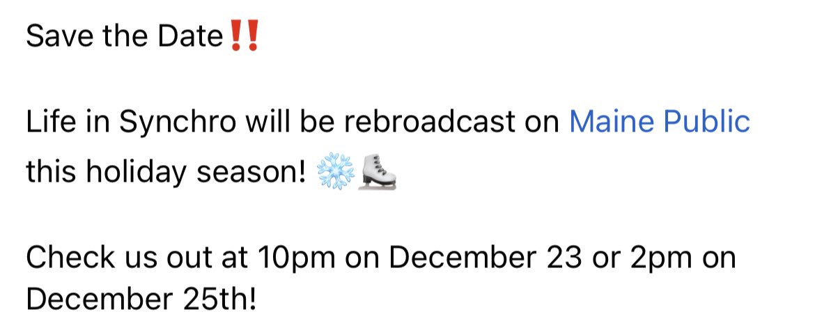 Life in Synchro tweet media