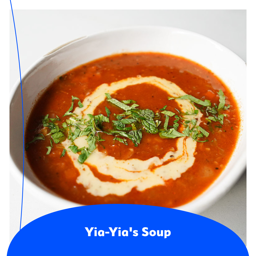 Yia-Yia's Soup. The ultimate comfort food.  
When Grandma is cooking, the world feels like a better place.
 #SalonikiGreek #Boston #YiaYiasSoup #GreekFood