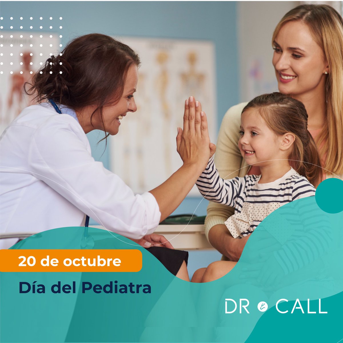 DrCallOk's tweet photo. 🤱🏻👧🏼Los niños son el futuro de la sociedad. Su bienestar y salud, son fundamentales para que ellos puedan desarrollarse y hacer de este país, un mejor lugar.

🩺Hoy en el día del Pediatra queremos saludar a estos profesionales, con vocación firme en la salud de los más pequeños. https://t.co/HCdsL3g2qa