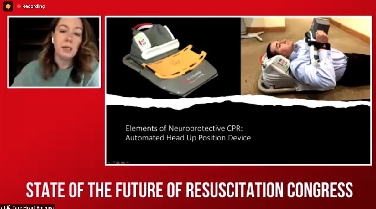 ProdigyEMS's tweet photo. More innovation to improve survival from #SCA: @moojo14 discusses the @ElegardSystem head up CPR neuroprotective system. Join us at the Int'l State of the Future of Resus Congress.  #takeheartamerica21 #resuscitation @TakeHeartAmeri2 Register: https://t.co/gqD7RP3Rcv https://t.co/iK3meksBSB