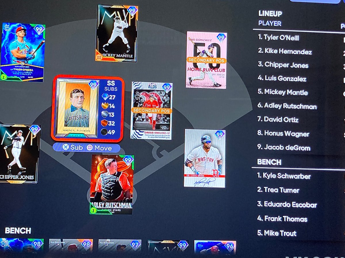 krider_chris's tweet photo. @MLBTheShow @Royals Does this team look good?

BTW I also have 117529 stubs. https://t.co/mr5j1upDRf